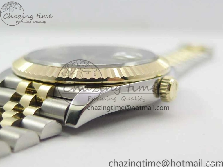 1219 DateJust 41 126333 SS YG Wrapped WWF Best Edition Gray Roman Makers Dial on SS YG Wrapped Jubilee Bracelet A Sporty 3127